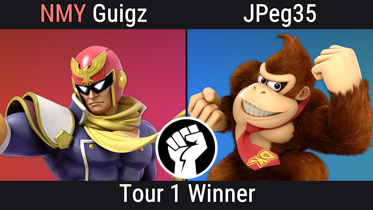 Bagarre'Fest #12 | Guigz (Captain Falcon) Vs JPeg35 (Donkey Kong) Winners Round 1