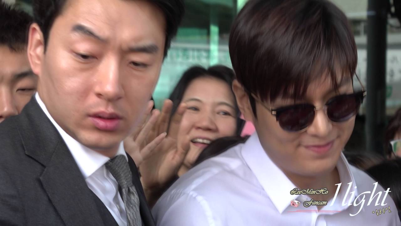 Lee Min Ho 20160414 Gimpo Airport 입국