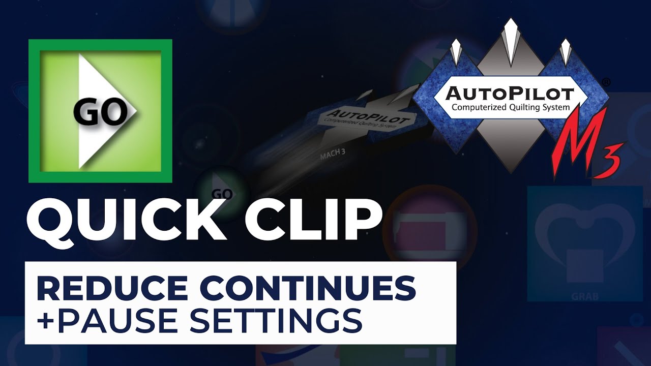 AutoPilot Mach 3 Quick Clip | Reduce Continues & Pause Settings
