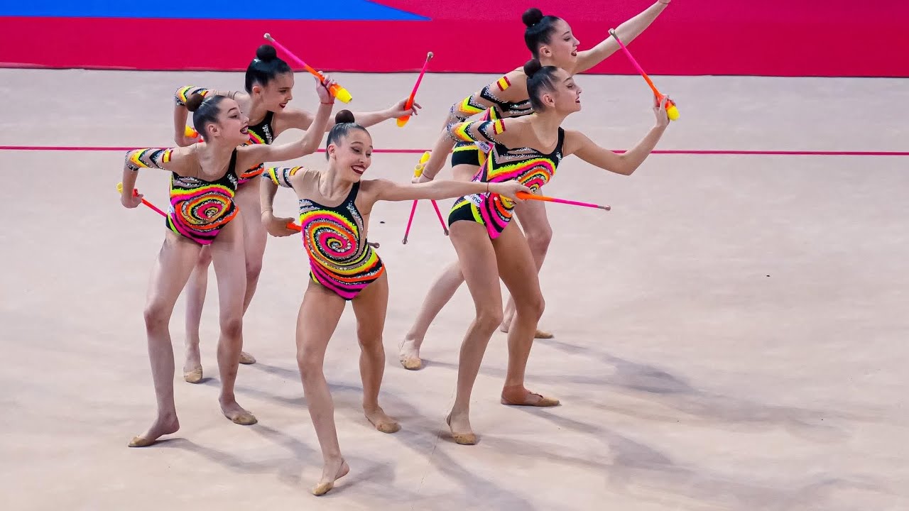 Conjunto Junior España ( Final 10 Mazas ) - 4° Posición - Fig Junior World Champions 2025.