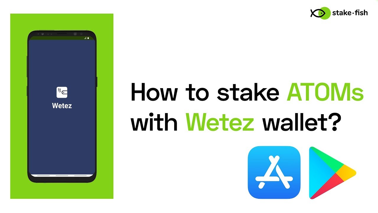 How to stake Cosmos (ATOM) with Wetez wallet | iOS/Android