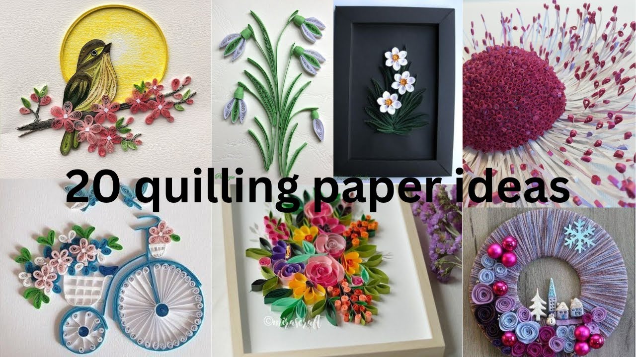 quilling paper art /paper quilling art/quilling paper art wall hanging