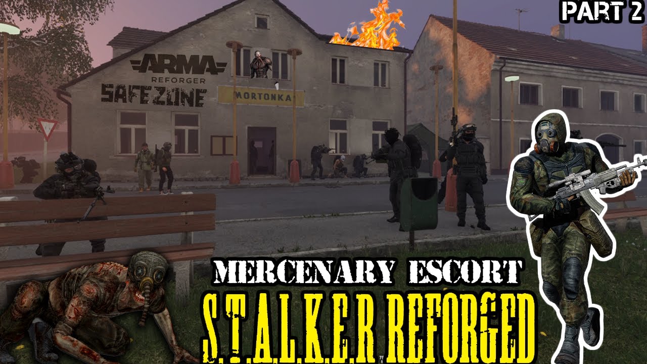 S.T.A.L.K.E.R REFORGED | MERCENARY ESCORT | INSANE RP | ARMA REFORGER