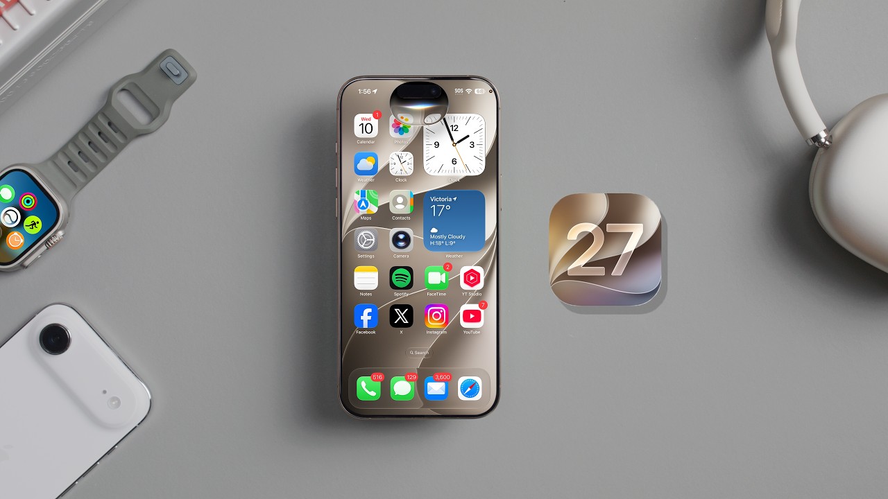 iOS 27 - Top 10 New Features + Siri AI Demo!