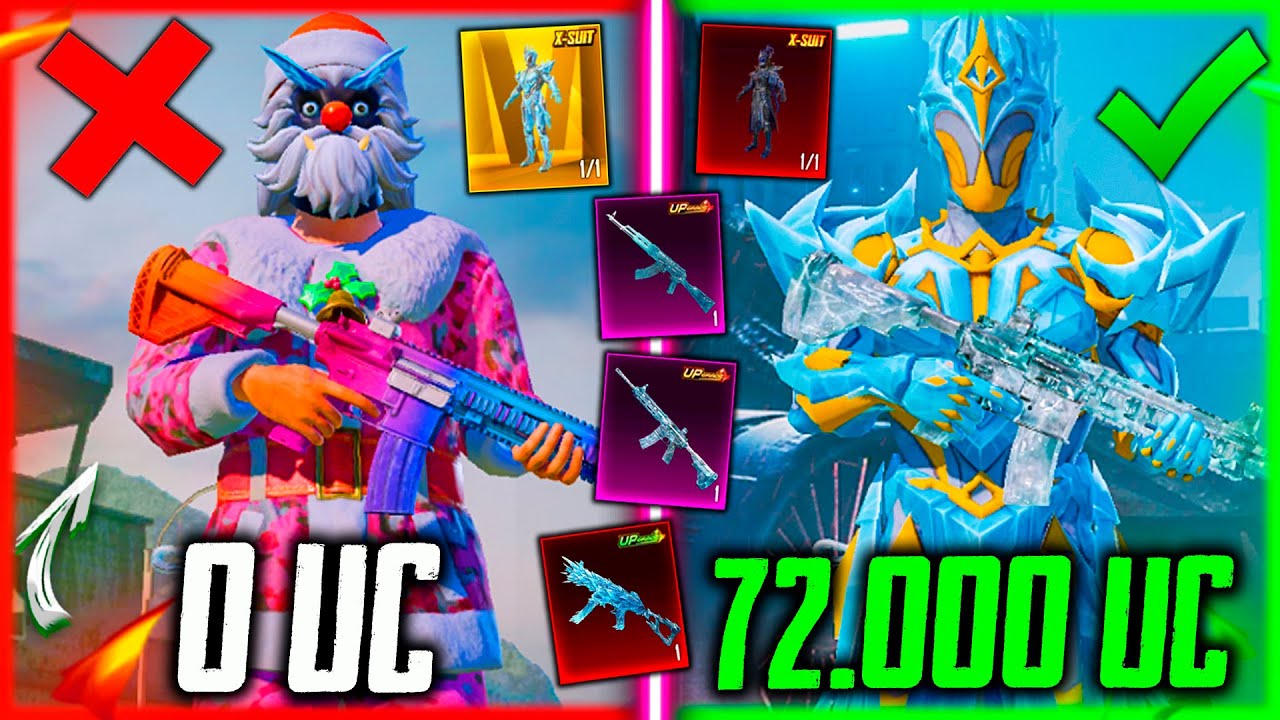 😱 33 МИФИКА и ЛЕДНИКИ! ОН НИКОГДА НЕ ДОНАТИЛ В PUBG MOBILE! ПРОКАЧКА АККАУНТА 72000 UC В ПУБГ МОБАЙЛ