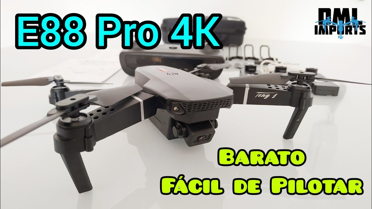 Dicas Drone E88 Pro - Barato e Fácil de Pilotar para Iniciantes