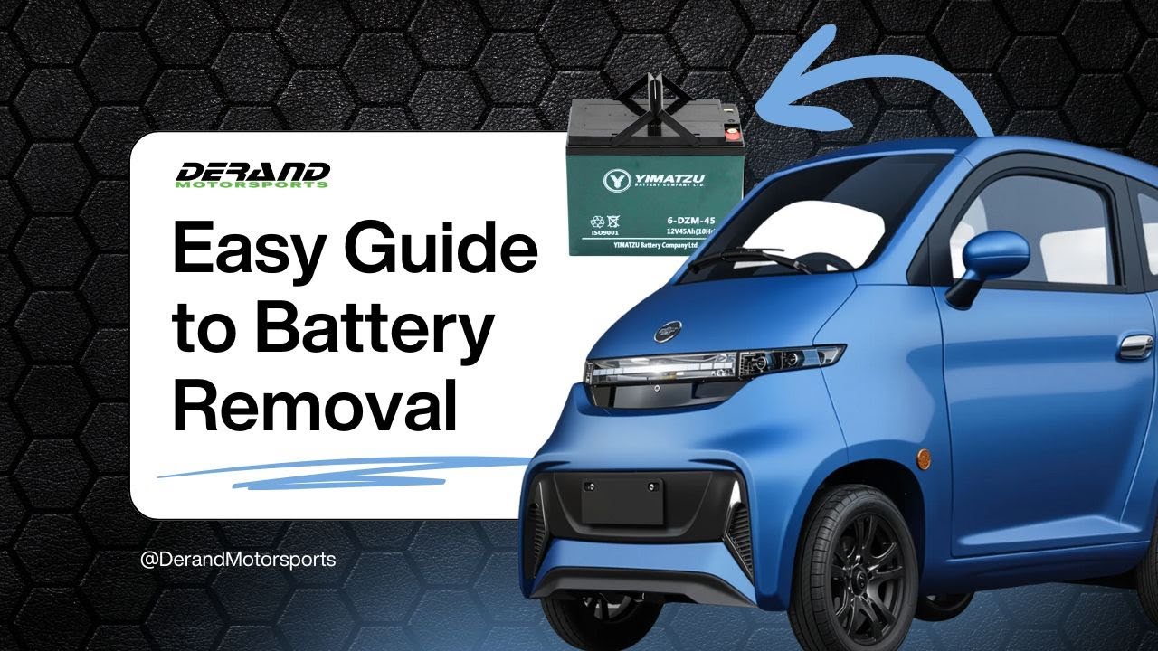 How to Remove the Battery From Your Enclosed Mobility Scooter
