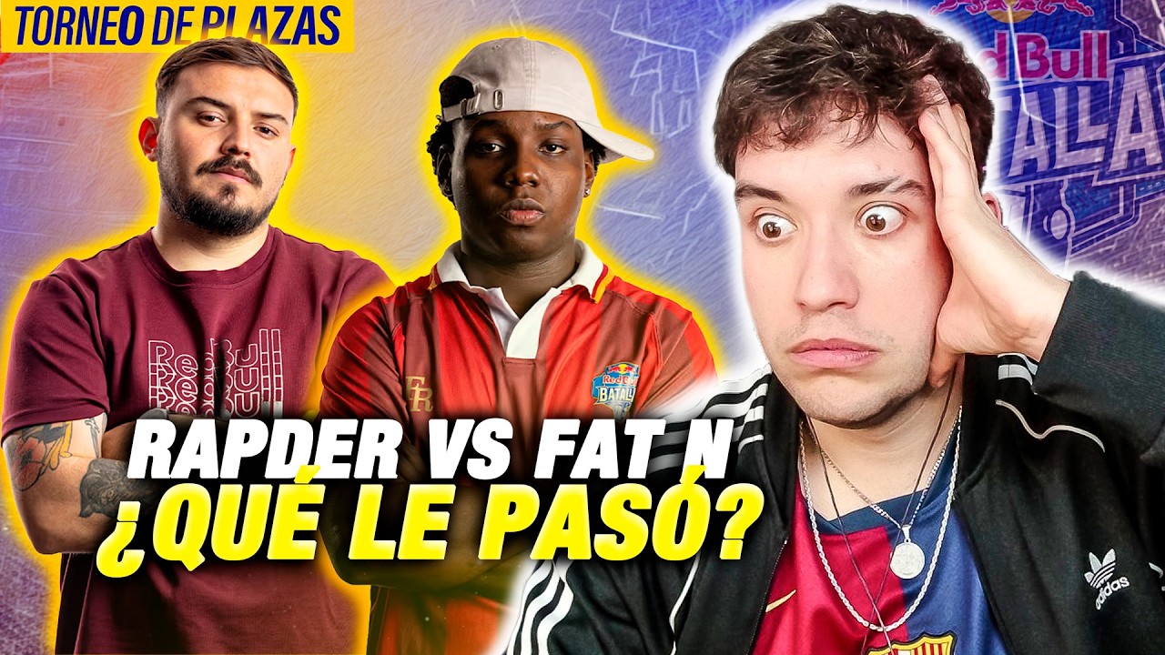 ESTABA SIENDO UN BATALL&Oacute;N PERO EL FORMATO MAT&Oacute; A... FAT N VS RAPDER - TORNEO DE PLAZAS RED BULL