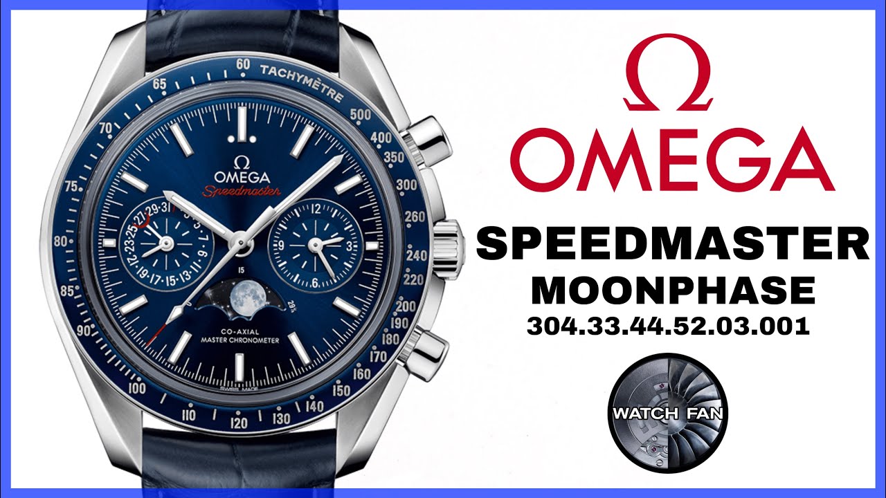 Allunaggio su Omega Speedmaster Moonphase..