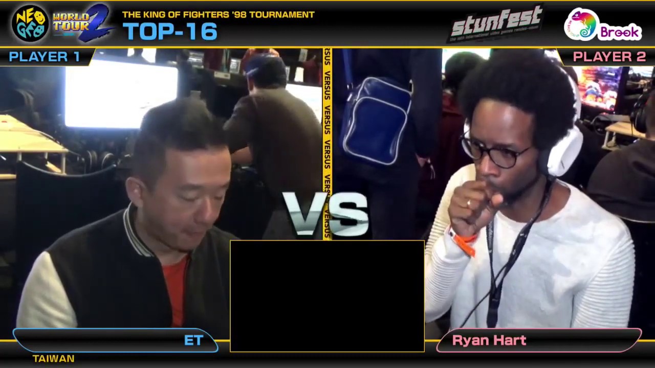 ET vs Ryan Hart - KOF '98 Neo Geo World Tour Season 2 France Stop TOP-16