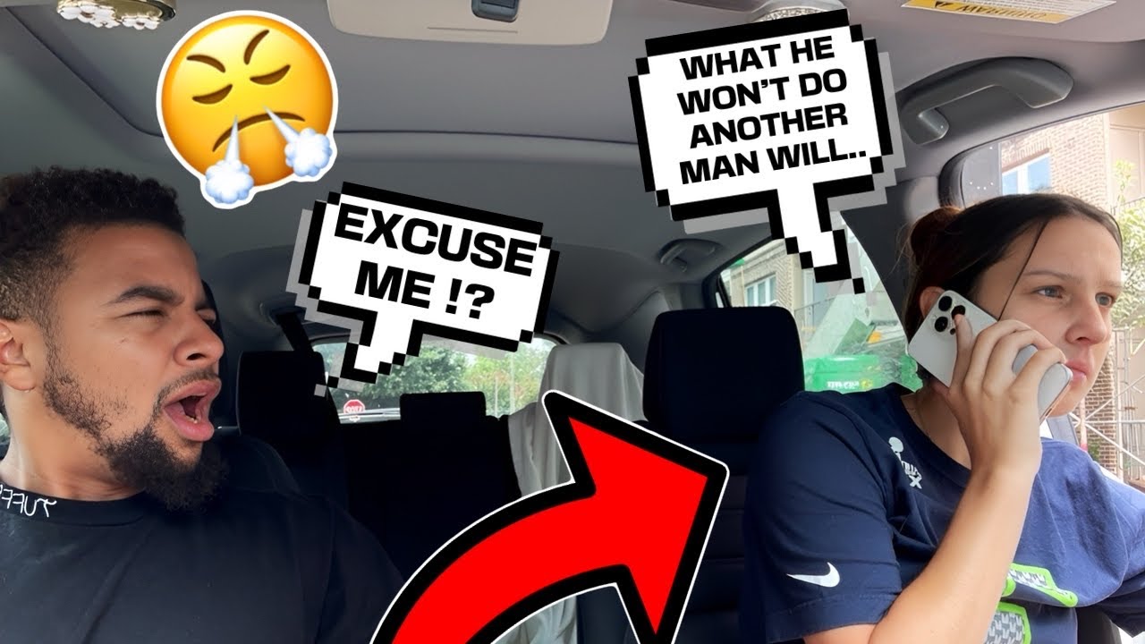 Saying WHAT HE WONT DO ANOTHER MAN WILL To Get My BOYFRIEND REACTION!! *WE BROKE UP*