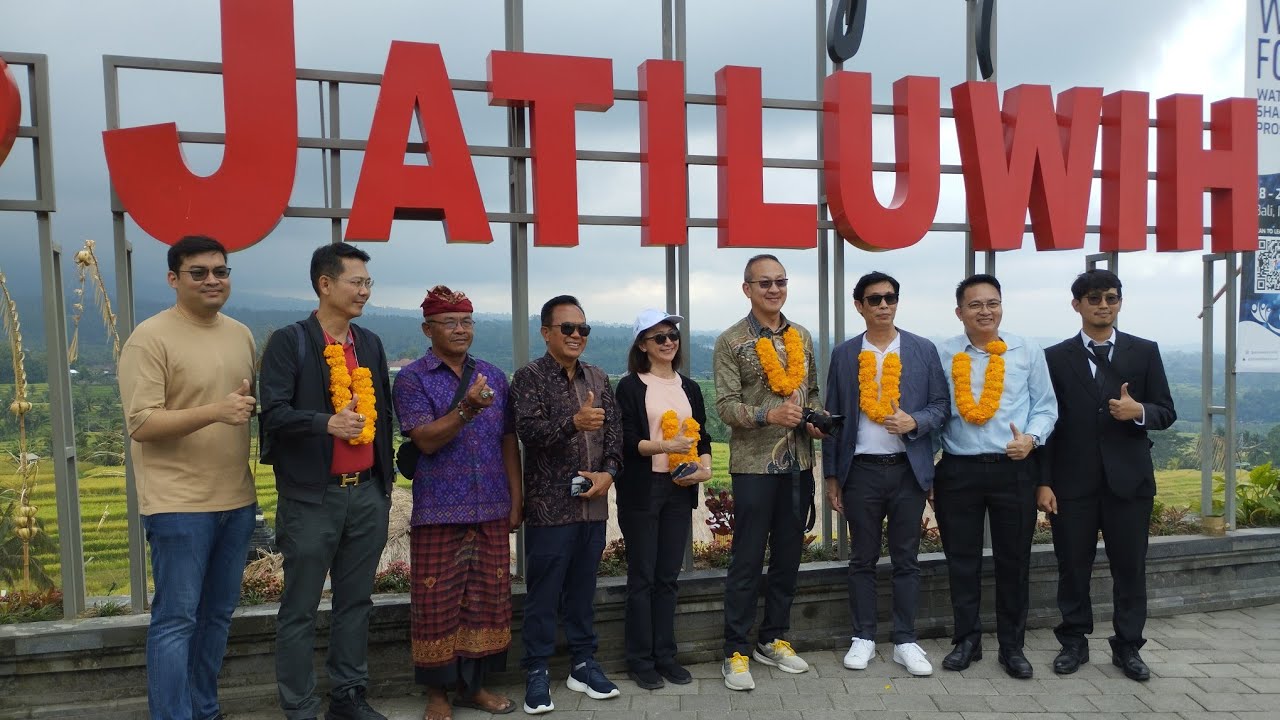 Delegasi World Water Forum dari Thailand kunjungi DTW Jatiluwih 23 Mei 2024