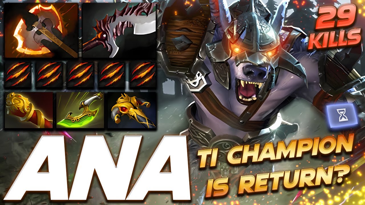 ANA URSA - TI Champion is Back! - Dota 2 Pro Gameplay [Watch & Learn]