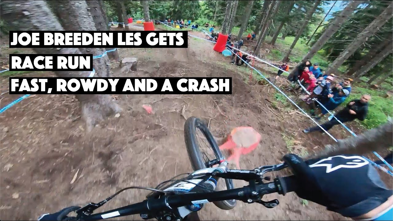 Fast and Rowdy Les Gets DH World Cup Race Run With Joe Breeden