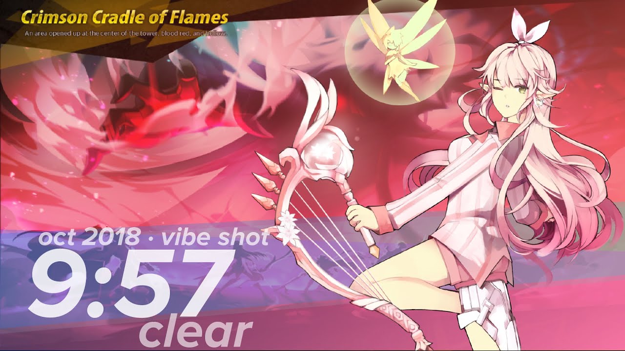 [Elsword NA] 12-7 Crimson Cradle of Flames - Speed Clear (9:57)