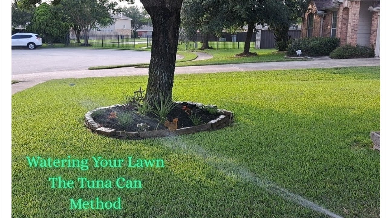 Never over or under water your lawn using this method.