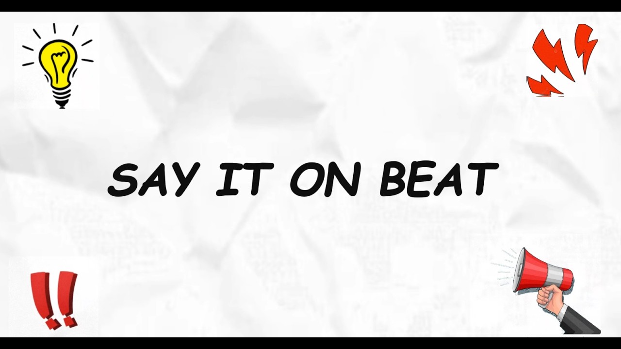 Say It On Beat Challenge – Hard Mode