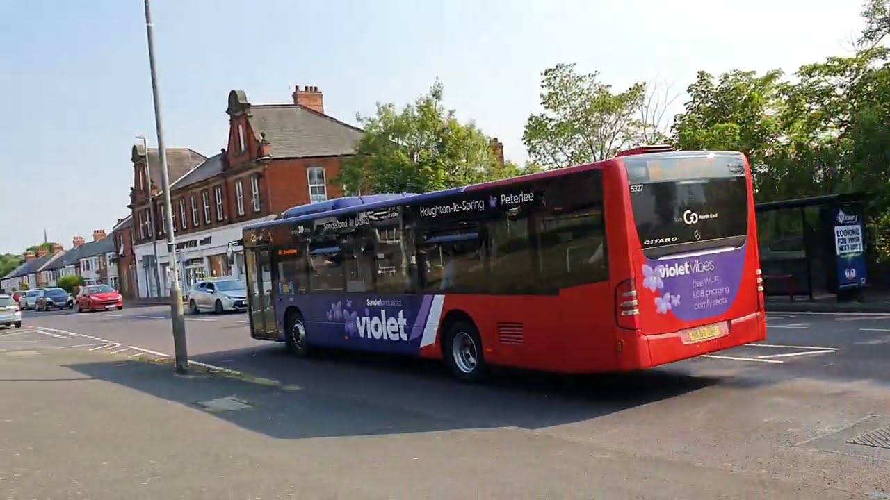 *EXTREMELY RARE ON THE 56* Go North East 5327 - NK58 DWE