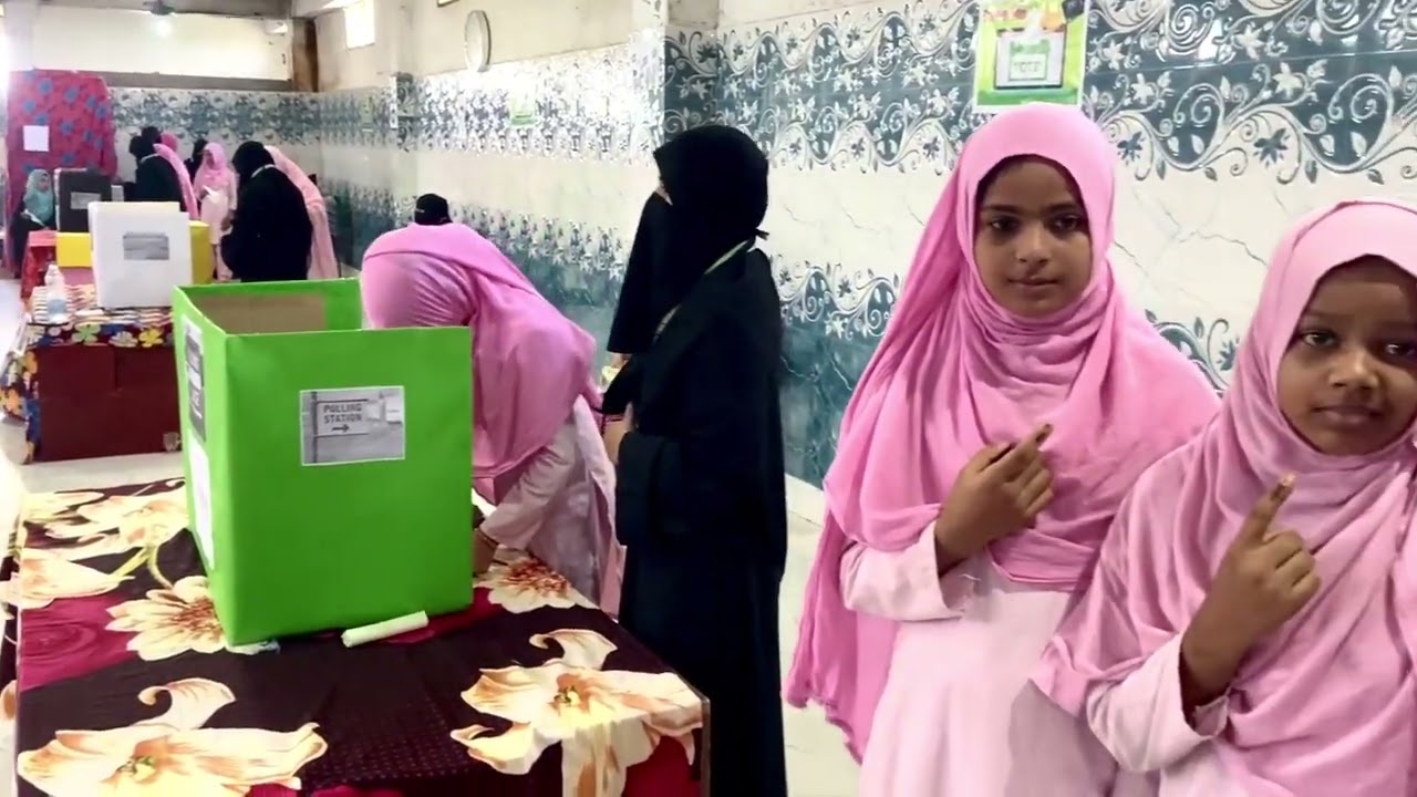 Election Student Council Jamia Abu Hurairah Lil Banat azad Nagar Purnia Bihar ..