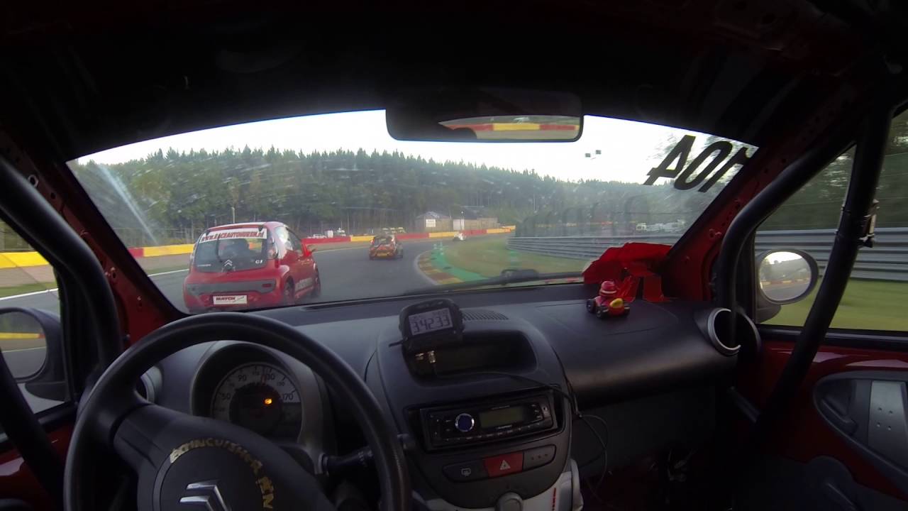 SPA24H DAWN BATTLE: Citroen C1 podium battle and fastest lap
