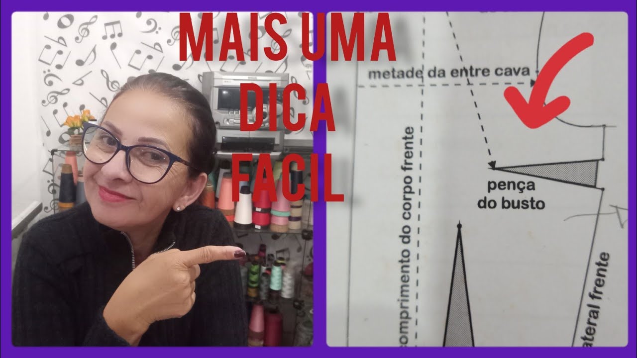 COMO ELIMINAR na modelagem a pense do seio/ fácil e prático.