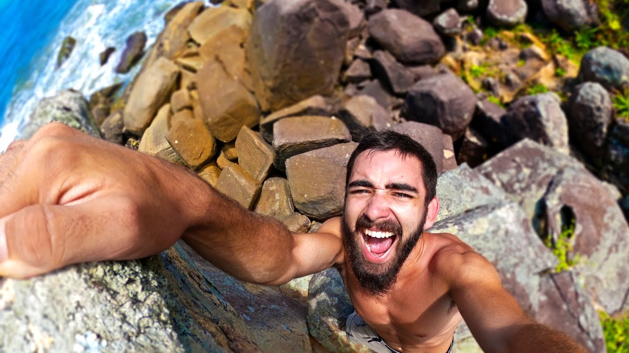 NUNCA SALTE SOBRE AS PEDRAS SE ESTIVER SOZINHO | N&uacute;cleo Maruj&aacute; - Ilha do Cardoso | Parte 2