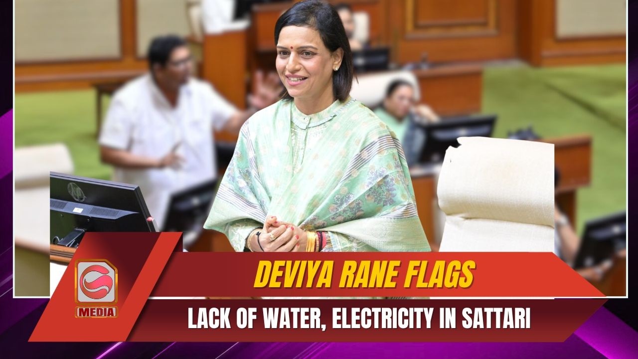 Deviya Rane Flags Lack of Water, Electricity in Sattari
