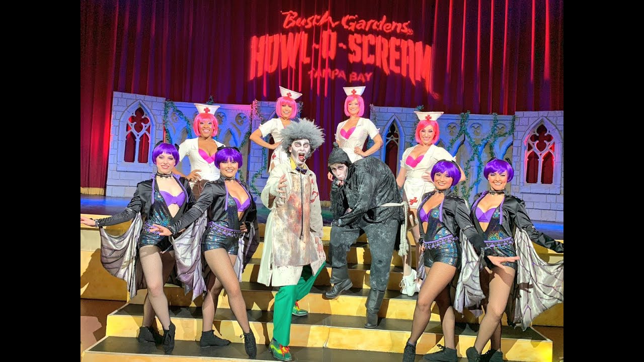 FIENDS! Howl-O-Scream 2019 Stage Performance Busch Gardens Tampa Bay