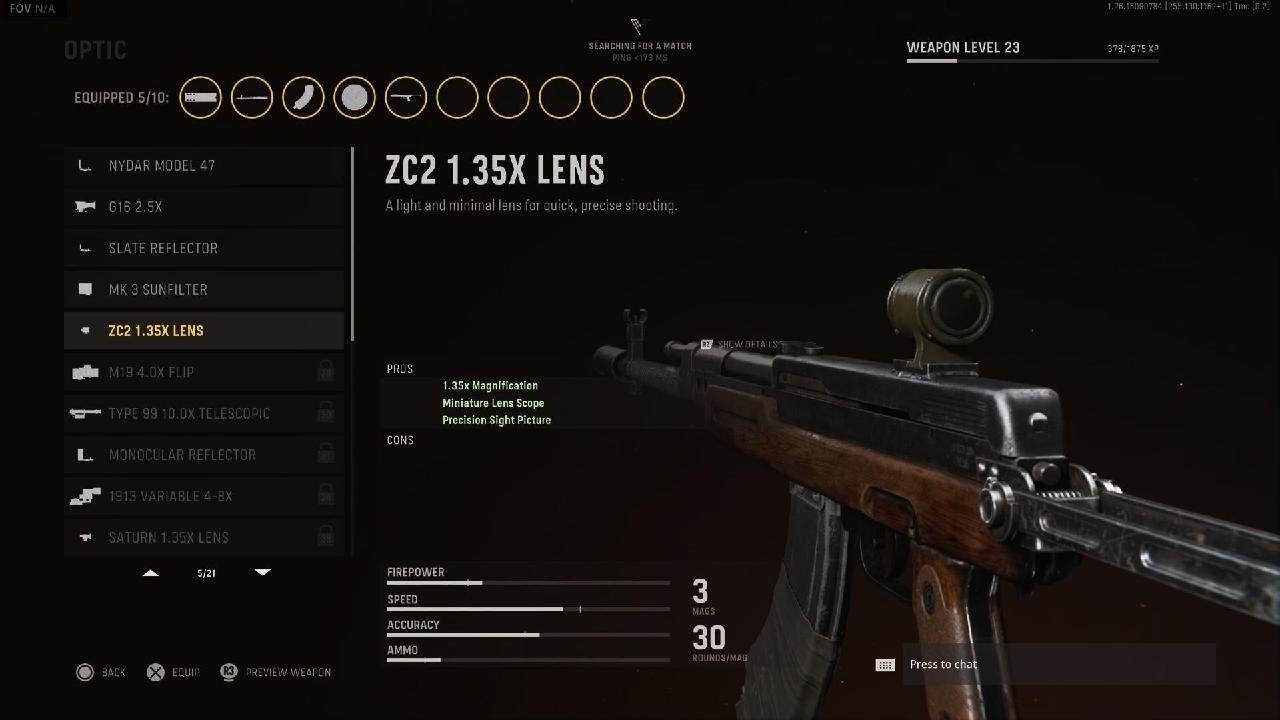 V2 but im camo grinding