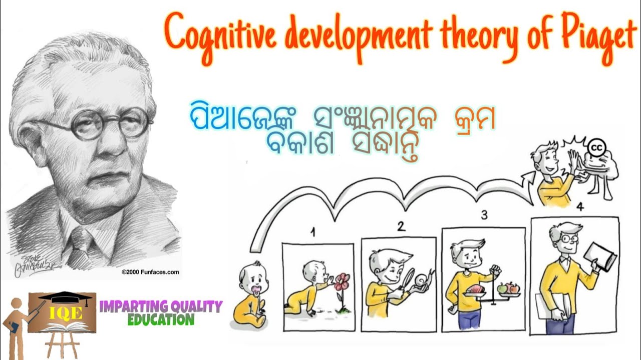 Piaget's Cognitive development theory in odia। Full concept explained