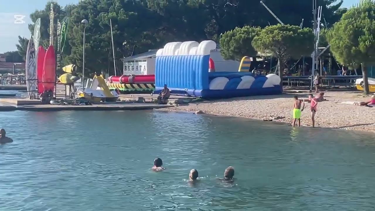 Pláž Hangar Olympia Vodice