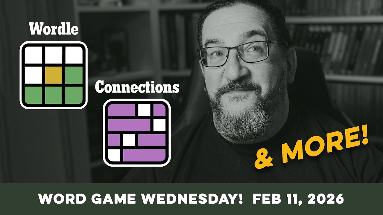 Wordle And Connections And More! 02/11/26