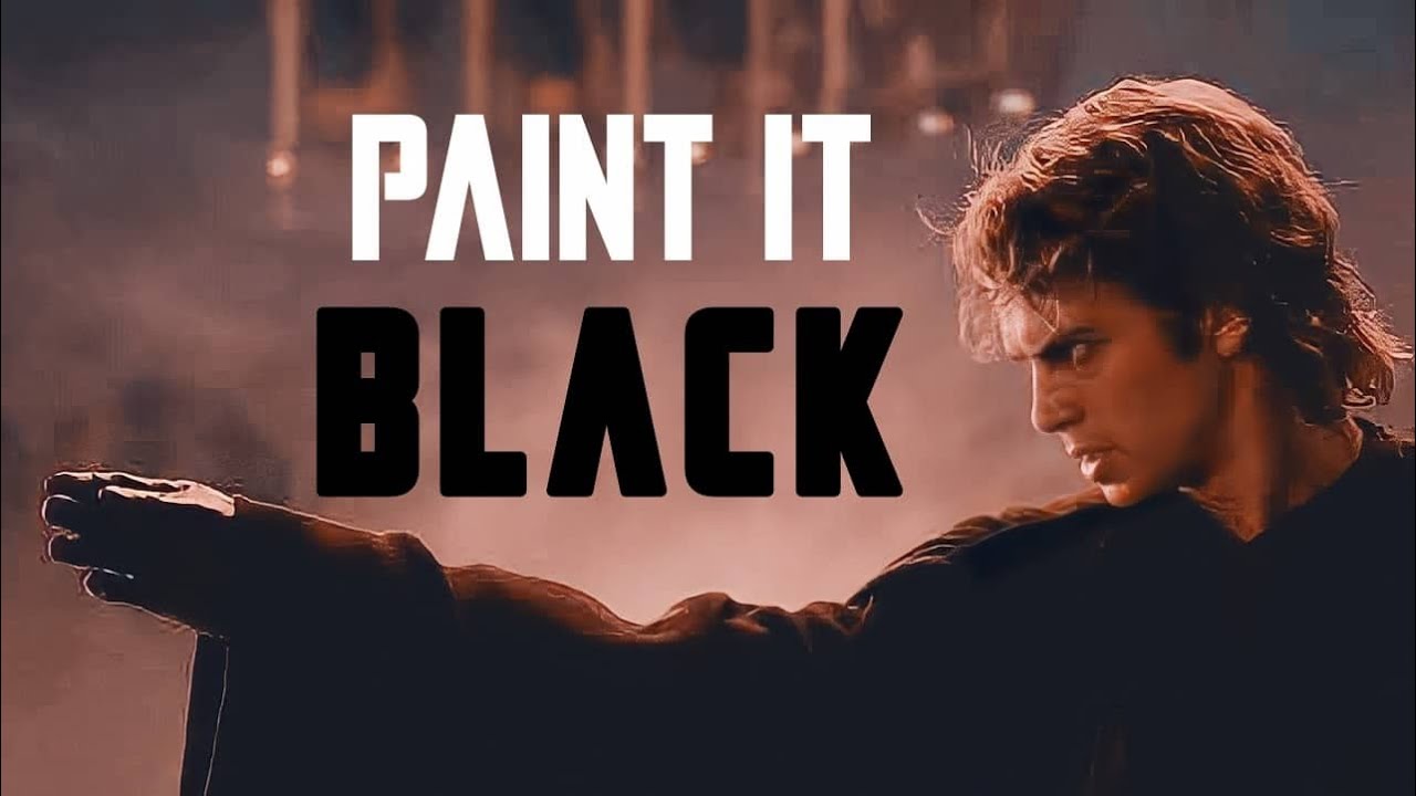star wars || paint it black [500 subs!]