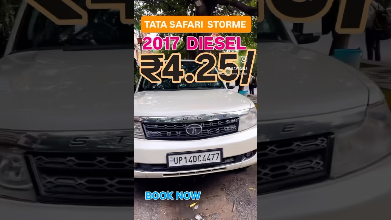TATA SAFARI  STORME 2017 DIESEL  #bestsecondhandcars #lowbudgetscars #usedcars #marthandamcarsales