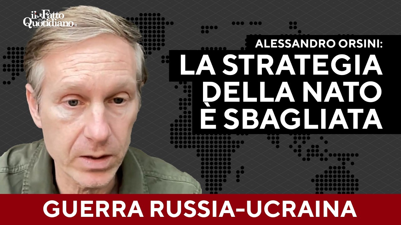 Orsini sulla guerra Russia-Ucraina: 