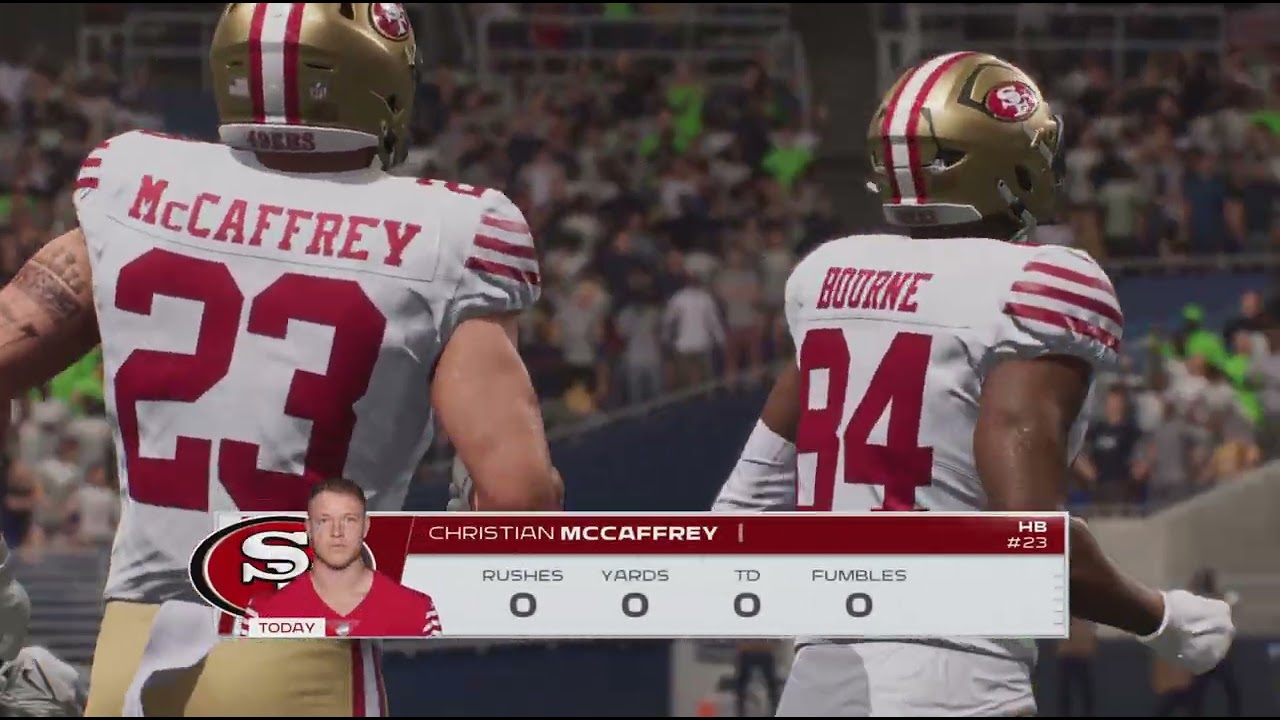 49ers @ Seahawks #49ers#Seahawks#NFL#Madden