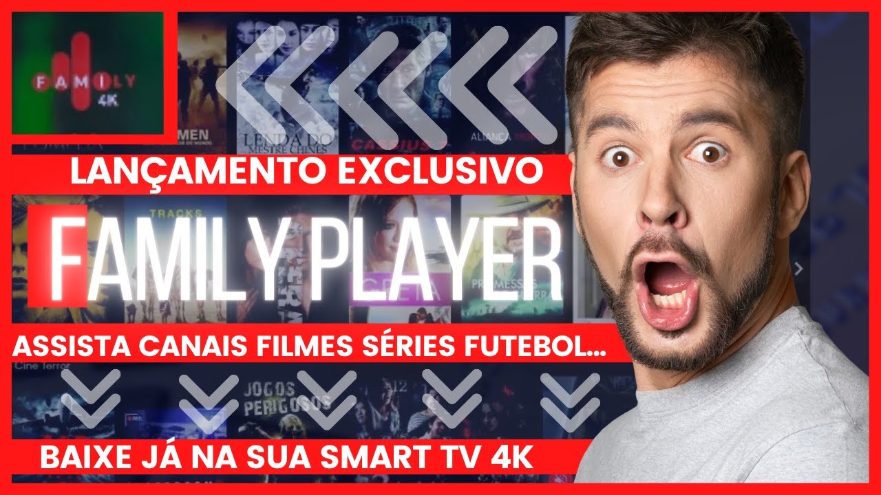 🔶 FAMILY PLAYER IPTV O MELHOR APLICATIVO PARA IPTV NA SAMSUNG E LG
