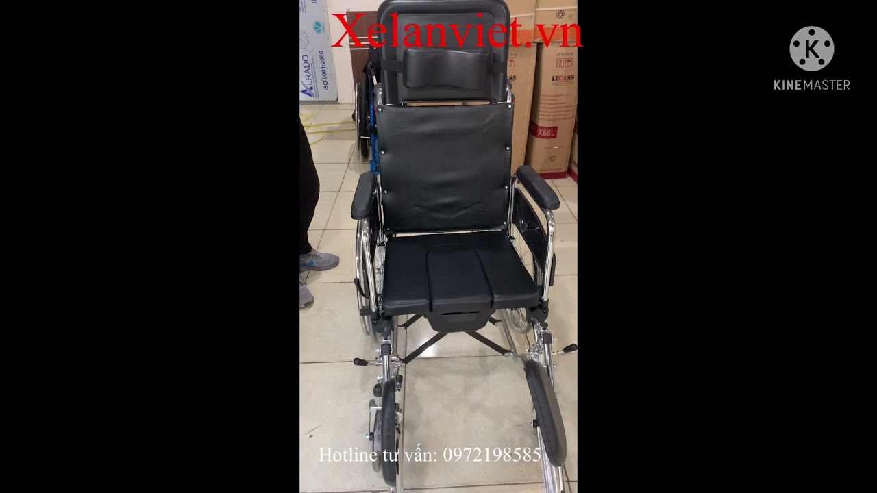 Cách sử dụng xe lăn đa năng lucass x7a