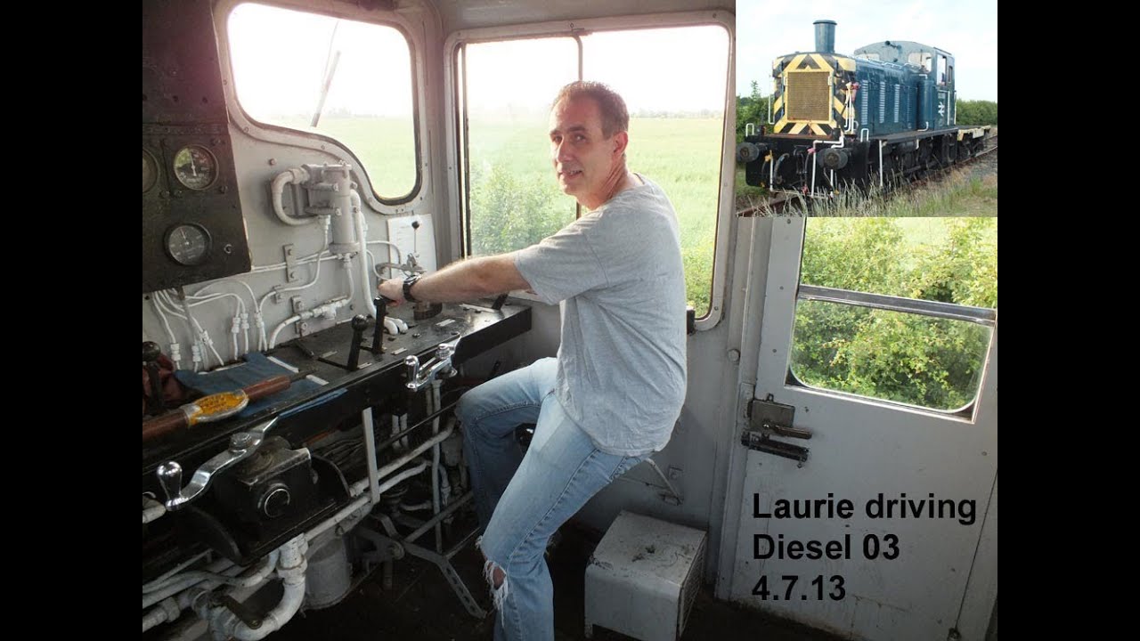 Mangapps - Me Driving a Diesel Loco 03 399 4th July