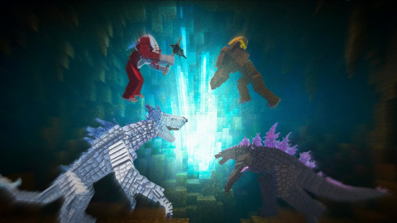 Godzilla X Kong FINAL BATTLE in Minecraft!