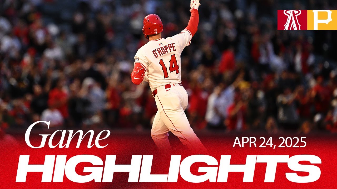 Pirates vs. Angels Highlights (4/24/25) | MLB Highlights