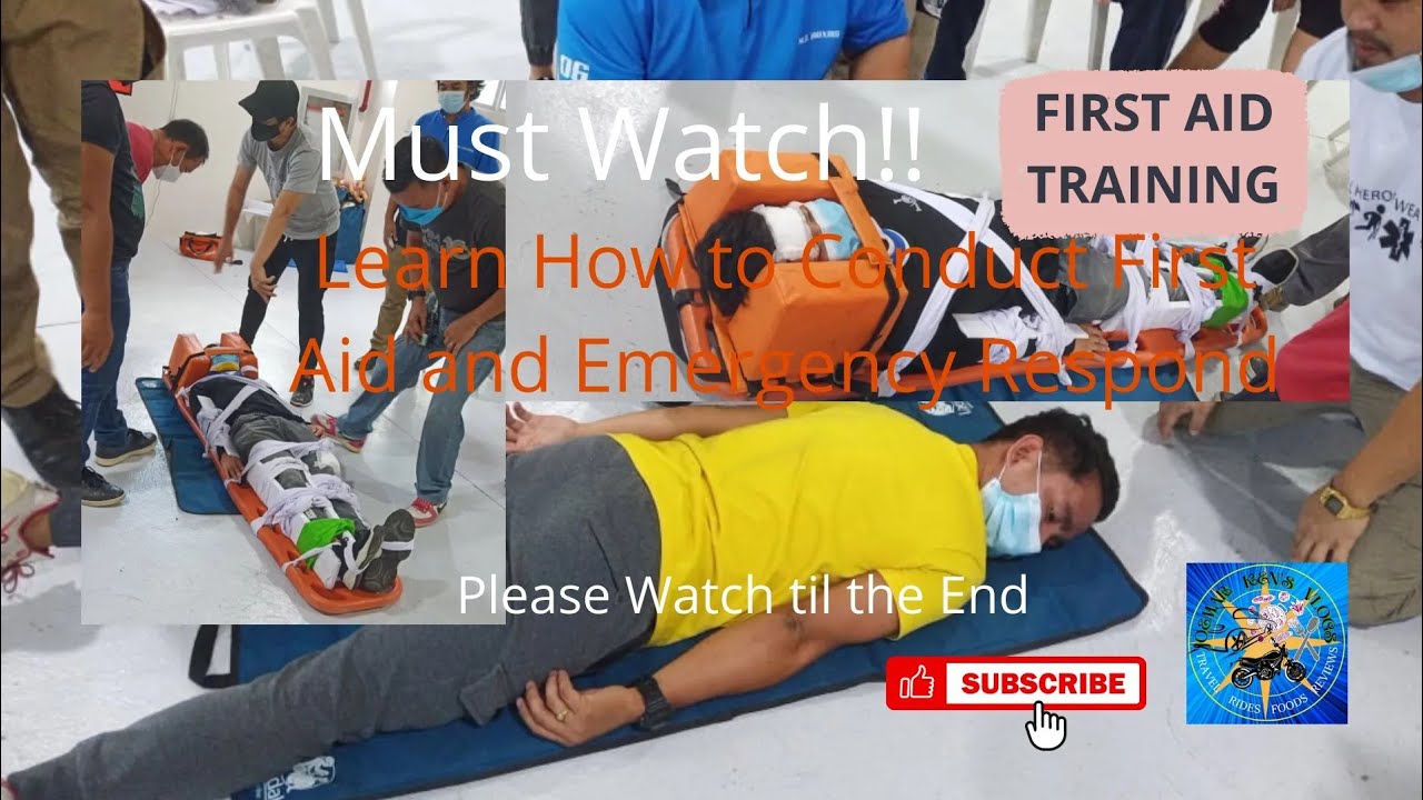 FIRST AID and RESCUE TRAINING/EMERGENCY RESPONDER @ MARIKINA MDRRMO RESCUE 161