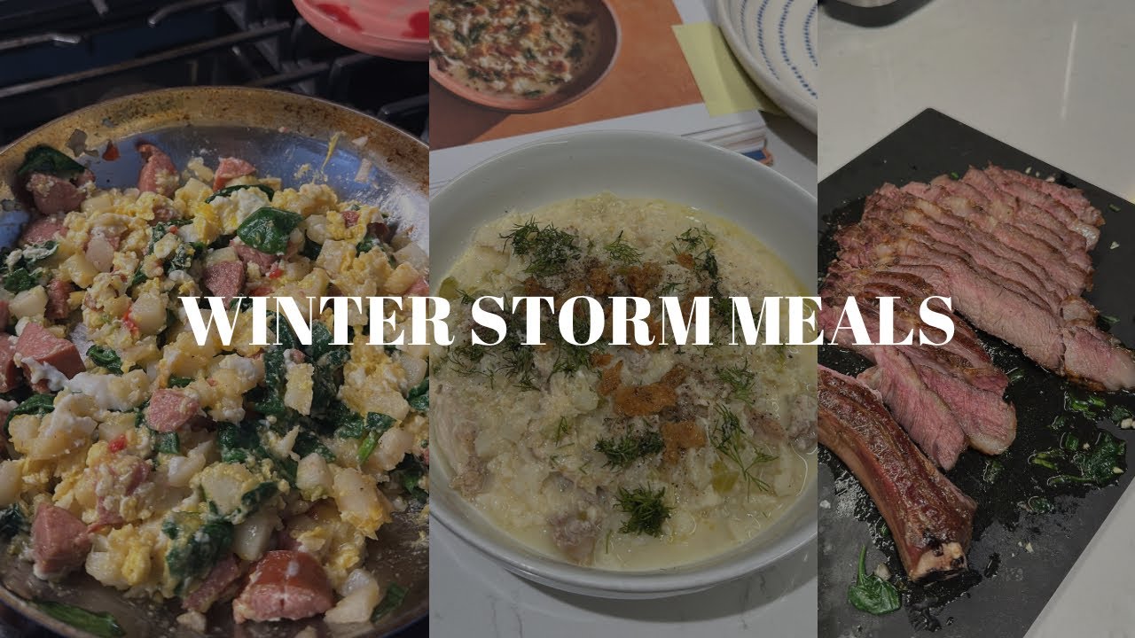 Here's What I Ate On A Snow Day
