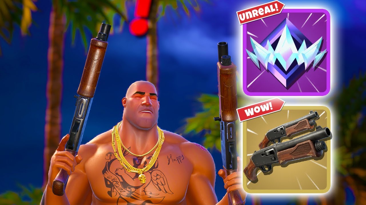 Dominating with the Mythic Shotgun - Unreal Ranked Zero Builds
