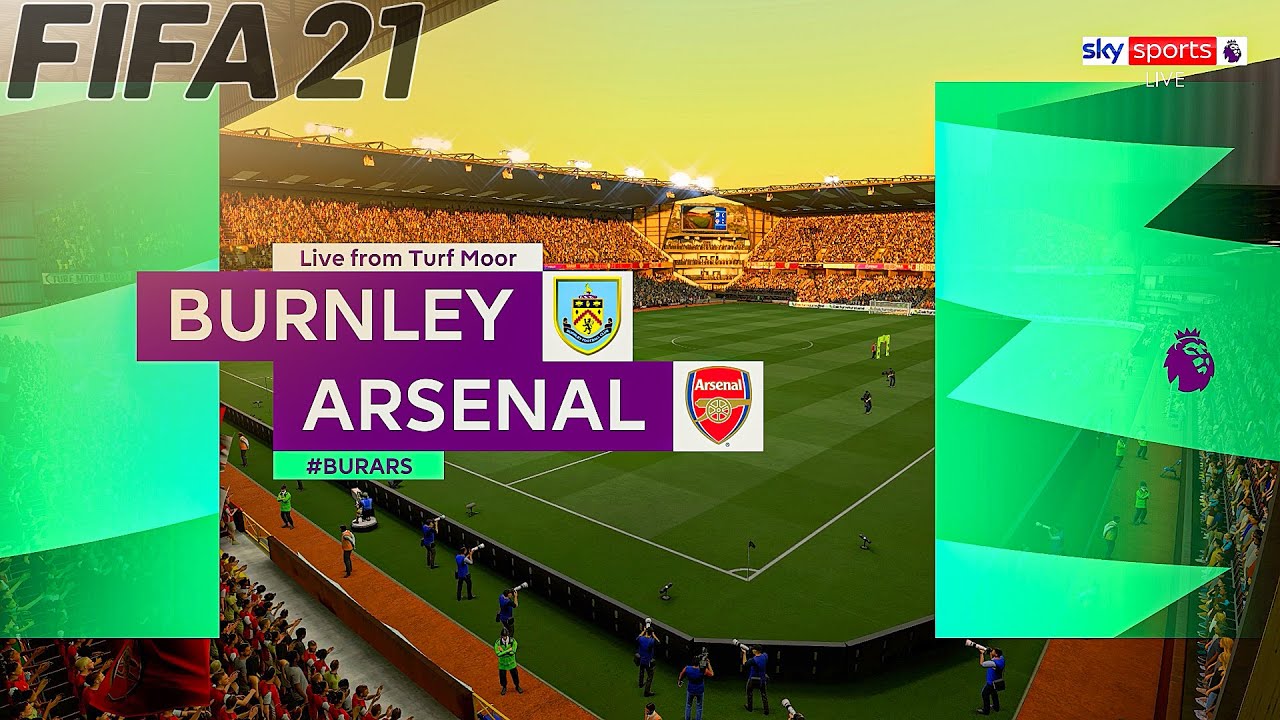 FIFA 21 - Burnley vs Arsenal | Premier League 2021/2022 | Predictions & Gameplay