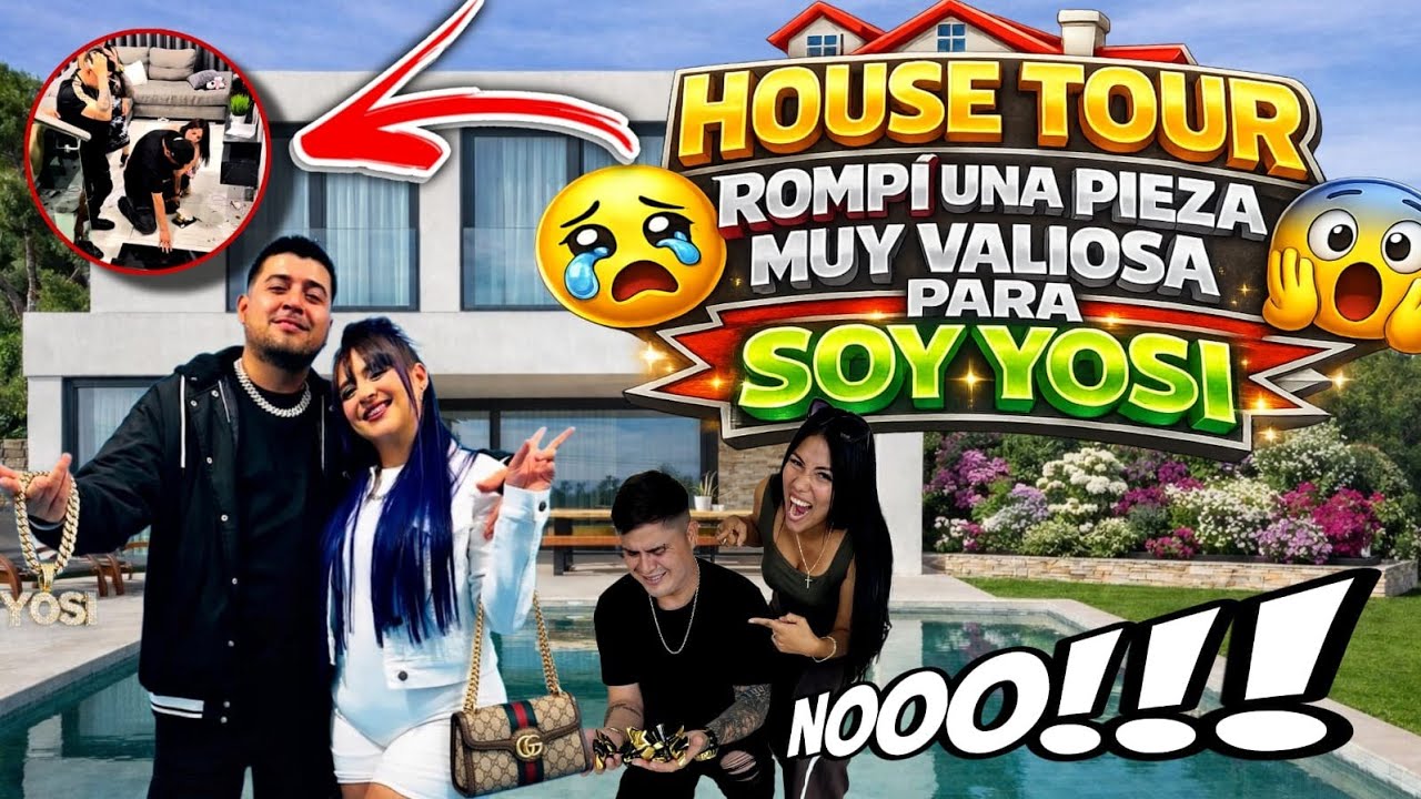 VISITAMOS LA CASA @SoyYosi Y @yarensotoo Y DESTRUIMOS UNA RELIQUIA MUY VALIOSA 😭
