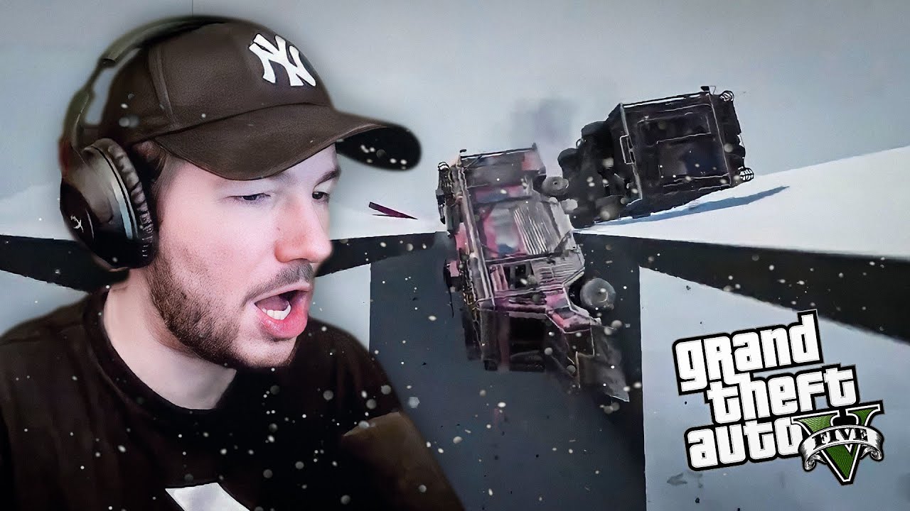 CARRERITAS DE INVIERNO CON MUCHA NIEVE | Reborn Live