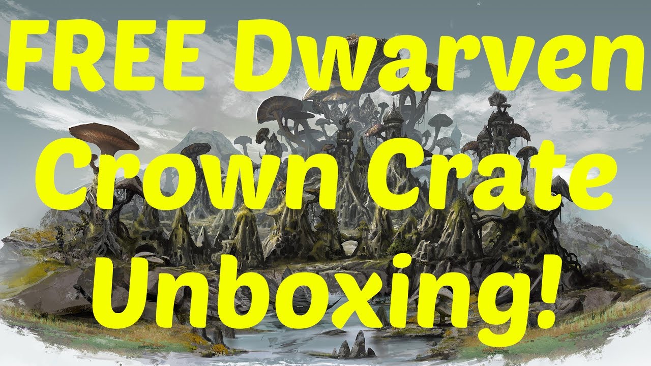 FREE Dwarven Crown Crates Unboxing! (Awesome Drops!)