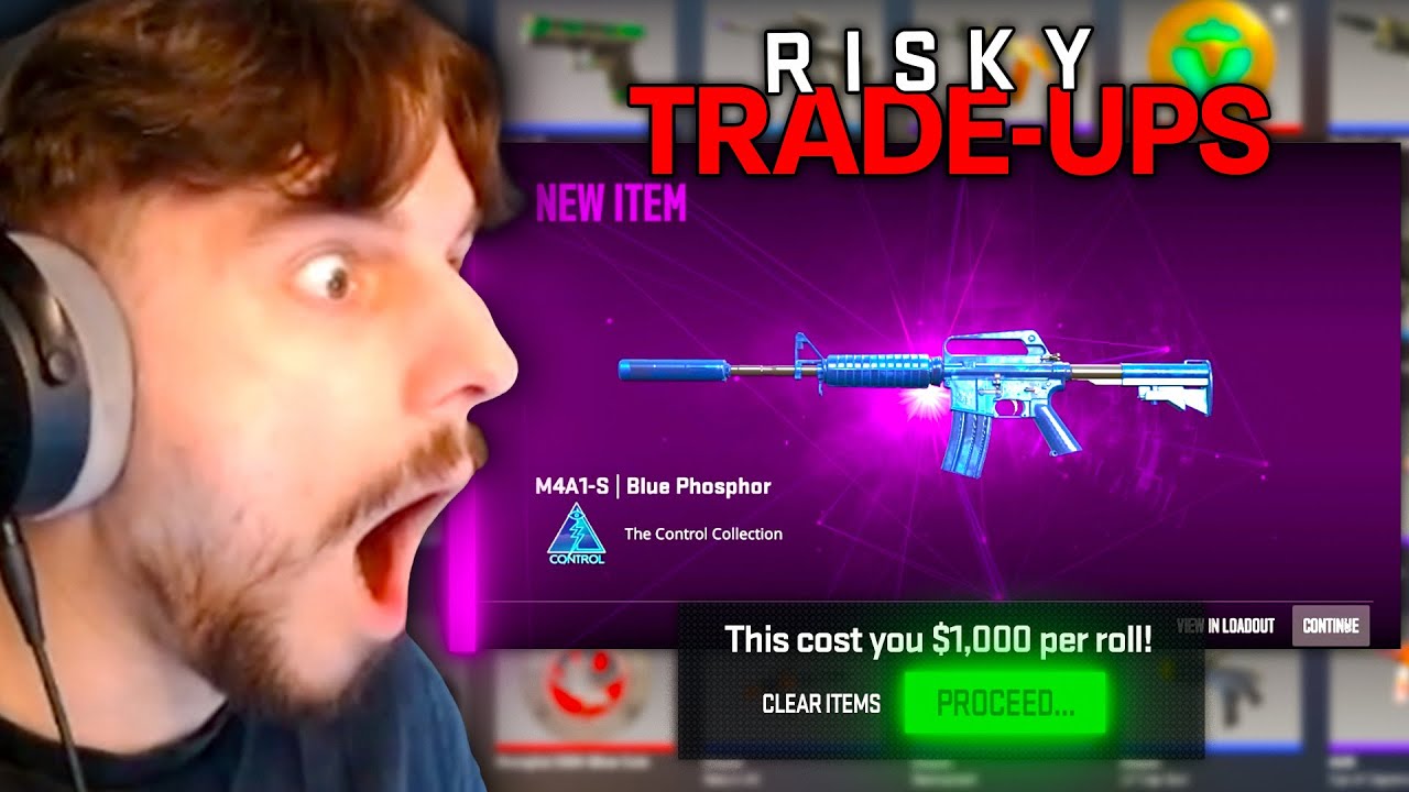 I tried CS2's RISKIEST TRADEUPS...