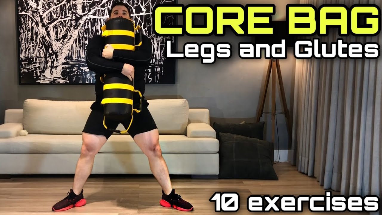 MMII CORE BAG WORKOUT !!! Treino de pernas e glúteos com core bag !!